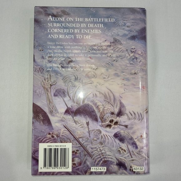 D&D RA Salvatore Forgotten Realms The Lone Drow Hardcover Book Club Edition - Picture 2 of 2